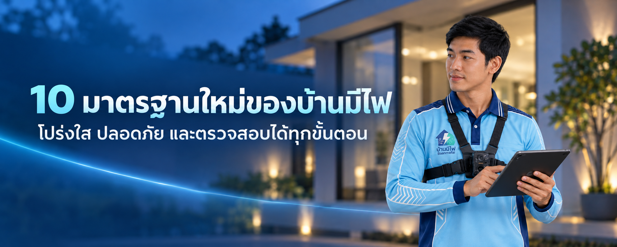 10 มาตรฐานใหม่ ของบ้านมีไฟ